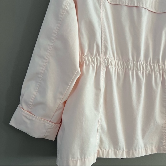 MACKINTOSH New England Rain Windbreaker Nautical Coat Jacket Pink Petit XL - Picture 10 of 16